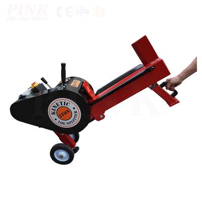 China Efficient mechanical log splitter New PINK Easy to Operate Electric Mechanical Log Splitter for sale