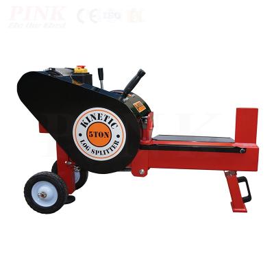 China Fast efficient log splitter New PINK Easy to Operate Electric Mechanical Log Splitter for sale