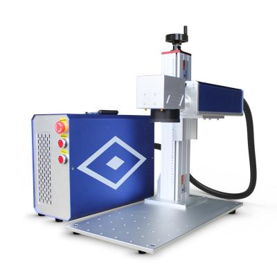 China Air-cooled Fiber Laser Marking Machine Portable Air-cooled Laser Marking Machine and Laser Engraving Machine Color Mopa for sale