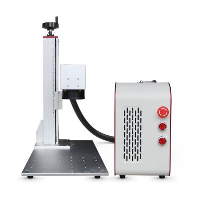 China Top Supplier 60w JPT Raycus Air Cooled Source Marker Fiber Marker Laser Marking Machine For Metal Plastic for sale