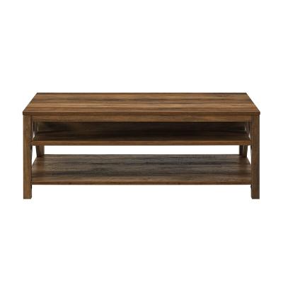 China Wholesale Adjustable Furniture Cheap Modern Minimalist PB Wooden Coffee Table (The Other) for sale