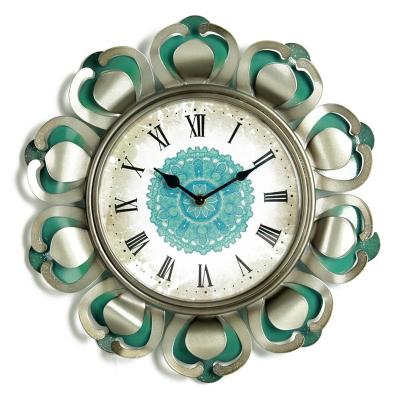 China Environment-frendly Vintage Wall Clock Roman Numerals Wall Clock Porcelain for sale