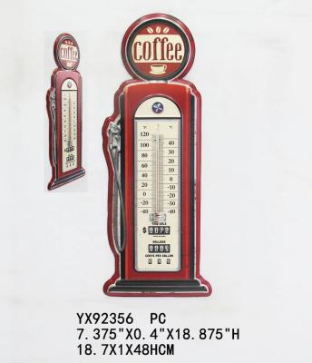 China AMERICA Best Selling Metal Wall Mounted Thermometer , Cheap Tin Thermometer , Coffee for sale