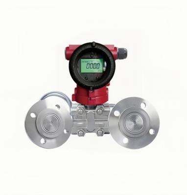 China (customize) Factory Direct 316L Monocrystalline Silicon Dual Flange Differential Pressure Transmitter for sale