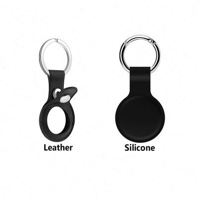 China Decoration private label silicone pad and case with key chain for airtags anti-scratch with high popularity for sale