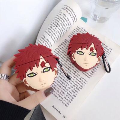 China For Earphone Earphone Protective Case For Cute Wholesale Charging Box Gaara Cartoon 2 Silicone Shockproof Case For for sale