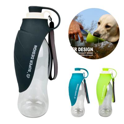 China Sustainable Dog Water Cup Outdoor Water Feeder Portable Dog Traveling Water Bottle for sale