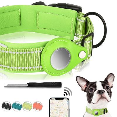 China Outdoor Reflective High Quality Nylon Dog Protective Positioning Collar for sale