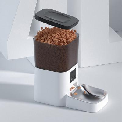 China Automatic High Quality Wholesale Control Mode Smart Luxury Main Pet Cat Dog Food Feeder Bowl for sale