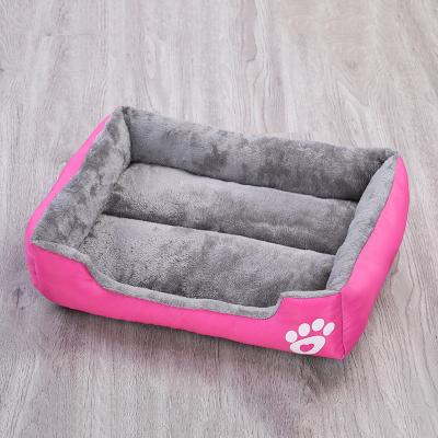 China Wholesale Waterproof Multi-specification Dog Pet Bed Comfortable Sofa Available Nest Waterproof Cat Cushion for sale