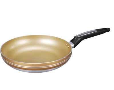 China Viable Aluminum Gold Non-Stick Pan for sale