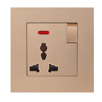 China Universal Home Electrical Switch and Socket Switch Easy Installation Bangladesh Plug Switch Electrical Socket for sale