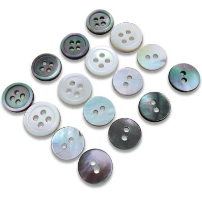 China True Dry Cleaning Shell Button Pearl Shell Button for T-shirt Garment Accessories for sale