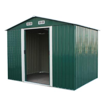 China Apex 6x8 Wholesale Hot Durable Durable Metal Large Outdoor Garden Shed for sale