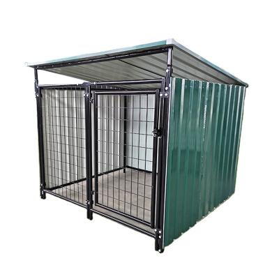 China Breathable On Sale Outdoor Stainless Steel Dog Kennel Outside Dog Kennels Cages for sale