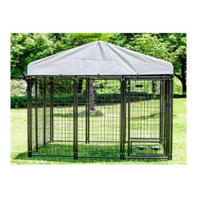 China China Supplier 12 Doors Breathable Dog Puppy Fence Run Kennel High Exercise Yard Portable for sale