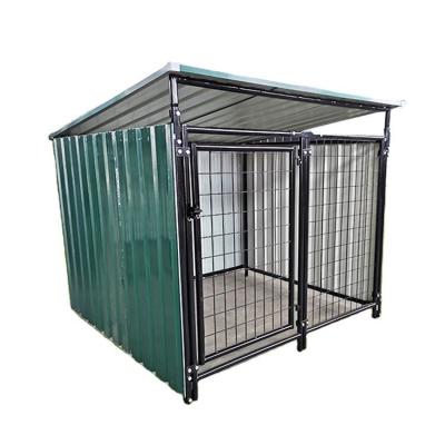 China Manufacturer Breathable Professional Iron Plate Steel Wire Kennel Pet Cages Dog Cage for sale