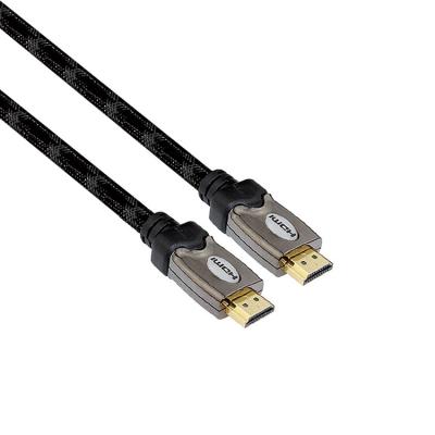 China High Speed ​​Multimedia Ultra HD HDMI Cable Male To Male 4K 60HZ 2160p 18Gbps Resolution Zinc Alloy HDMI Cable 4k Shell for sale