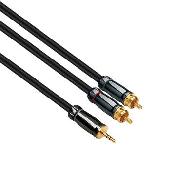 China High Quality DVD Player Audio&Video Cable 3.5mm to aux audio cable. 2rca Cable RCA Optical For Home Theater DVD Headphone for sale