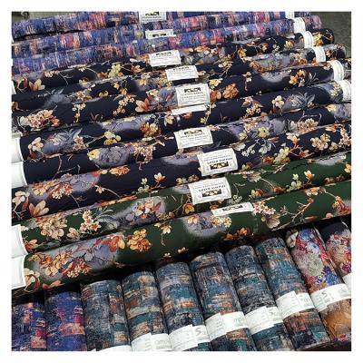 China Goods China Manufacturer Organic Ready Dump Print Rayon Fabric 100% Viscose Fabric For Dress for sale