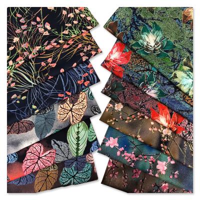 China 30s Rayon Discharge Printing Fabric Viable Viscous Rayon Fabric Discharge Printed Rayon for sale