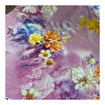 China Digital printed anti pill viscose viscose viscous rayon fabric for summer dress for sale