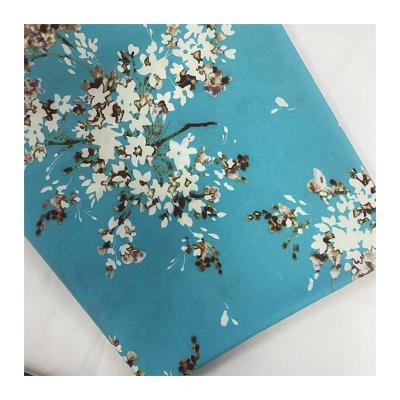 China Memory 50D 75D 100D digita woven 4 way spandex polyester fabric printing 4 way stretch polyester fabric for sale