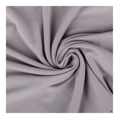 China Ready Stretch Dyed Goods 100% Tear-Resistant Cotton Knitted Plain Fabric Jersey Fabric for sale