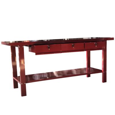 China Sheet Metal Workbench Customized Workbench With Three Drawer Tool Workbench for sale