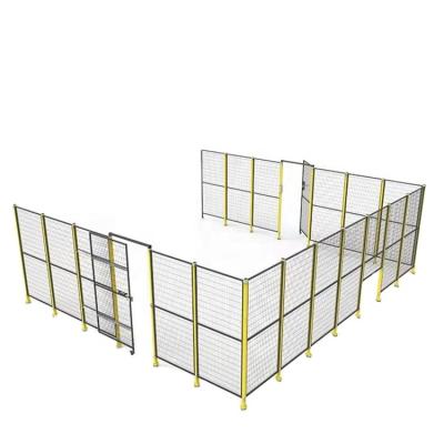 China Easily Assembled Workshop Warehouse Partition Isolation Planning With Fence PVC Hot Dip Galvanized Wire Mesh for sale