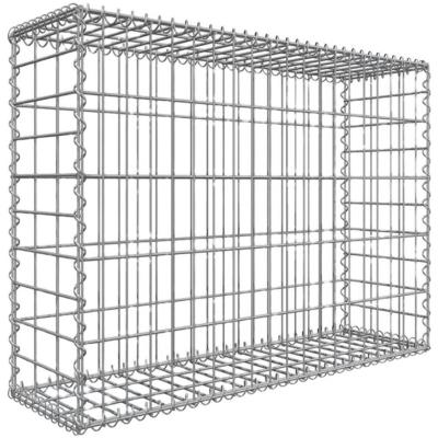 China Fence Mesh Hot Dip Galvanized / Stainless Steel Gabion Basket / Fence Box /wall /plant cage in iron wire mesh for sale