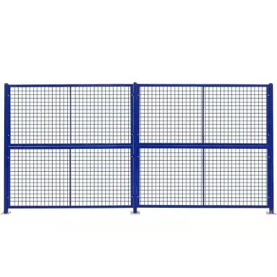 China New Product Cheap Industrial Warehouse Safety Isolation Metal Easily Assembled Steel Safety Fence for sale