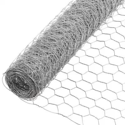 China 2021 Low Price Galvanized Hexagonal Fence Mesh Chicken Wire Mesh Netting For Plastering Or Animal Cage for sale