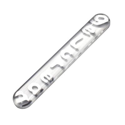 China Eco - Friendly Custom Printed Crystal Nail File With Round Nail File Custom Logo for sale