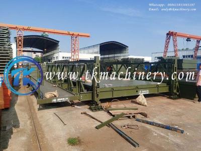 China Steel Bailey Bridge Footway Bridge Compact 100 Bailey Single Lane S355JR Temporary Bridge Mabey Bridge Acrow Bridge for sale