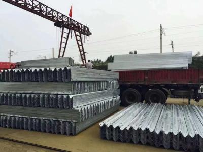 China Flexible W Beam Road Guardrails For Easy Installation And Maintenance for sale