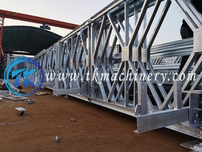 China Bailey Waterpipe Bridge Extra Wide Heavy Load Bailey Bridge Long Span for sale