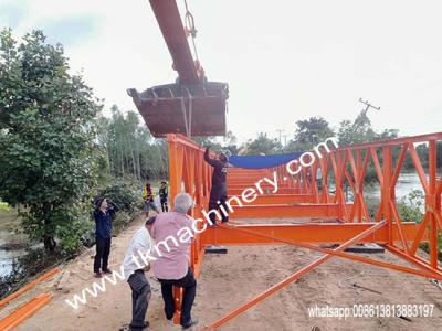 China Emergency Steel Disaster Bridge Truss Rescue Bridge Compact 200 ZB200 for sale