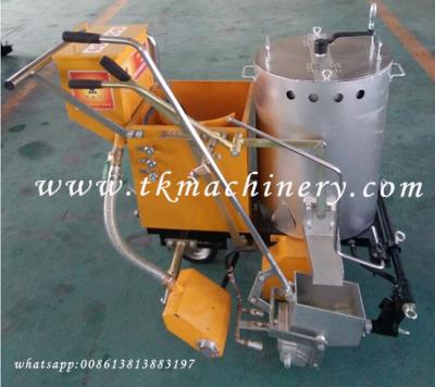 China Road Marking Machinery TKD 860 Hand Push Thermoplastic Machine for Road Construction for sale