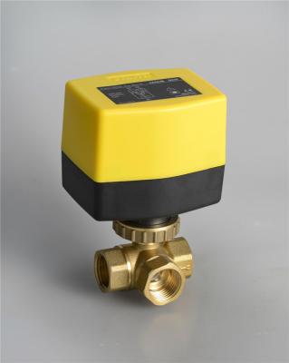 Chine Valve PN20 de position de système de la chaleur solaire/de manière 2 traitement de l'eau 3 entraînée par un moteur électrique à vendre