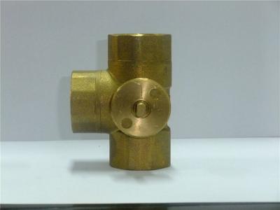 China IP55 WaterProof 3 Way Motorized Ball Valve , Three Way Brass Ball Valve for sale