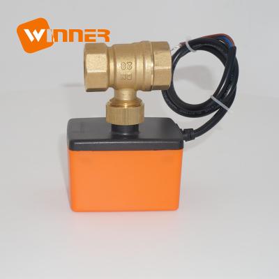 China 1/2'' Electric Water Control Valve , Two Way 220v Dc Water Valve 18 Month Warranty for sale