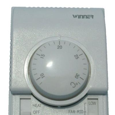 China KEIN Batterie-Raumtemperatur-Thermostat für FCU mit Stromversorgung 220VAC -240VAC zu verkaufen