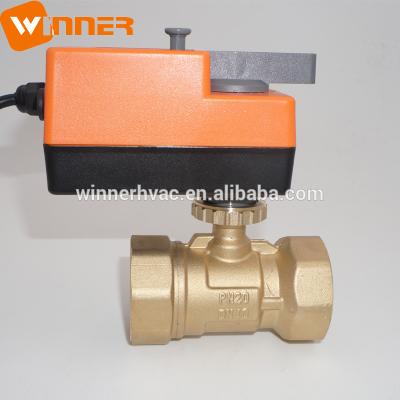 China 220VAC válvula de bola manual motorizada DN40 DE LIGAR/DESLIGAR da maneira 1 1/2 do controle 2” à venda