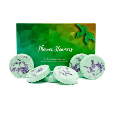 China Private Label Natural Organic Aromatherapy Shower Steamers Relaxing Set for sale