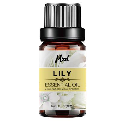 China Wholesale Pure Natural Organic Therapeutic Aromatherapy Skin Revitalizer 100% Private Label Grade Lily Essential Oil for sale