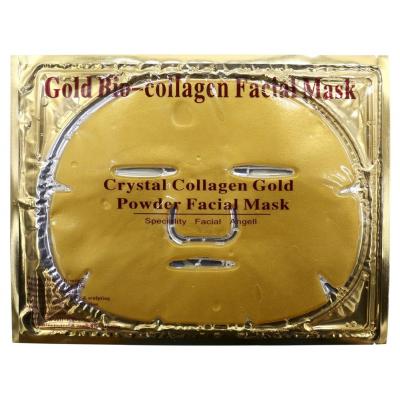 China Wholesale Natural Crystal Powder Facial Masks Sheet Collagen Gel 24K Gold Correction Moisturizer For Anti Aging And Anti Wrinkle, Moisturizing for sale