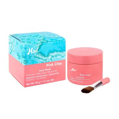 China Australian Moisturizer Private Label Skin Care Pink Clay Face Mask Purifying Facial Mask for sale