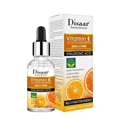 China Skin Revitalizer Private Label Whitening Vitamin C Facial Serum With Hyaluronic Acid Serum For Face for sale