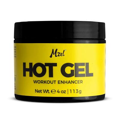 China Weight Loss Private Label Cellulite Burning Hot Gel Fat Sweat Belly Workout Enhancer Cream Slimming Gel for sale